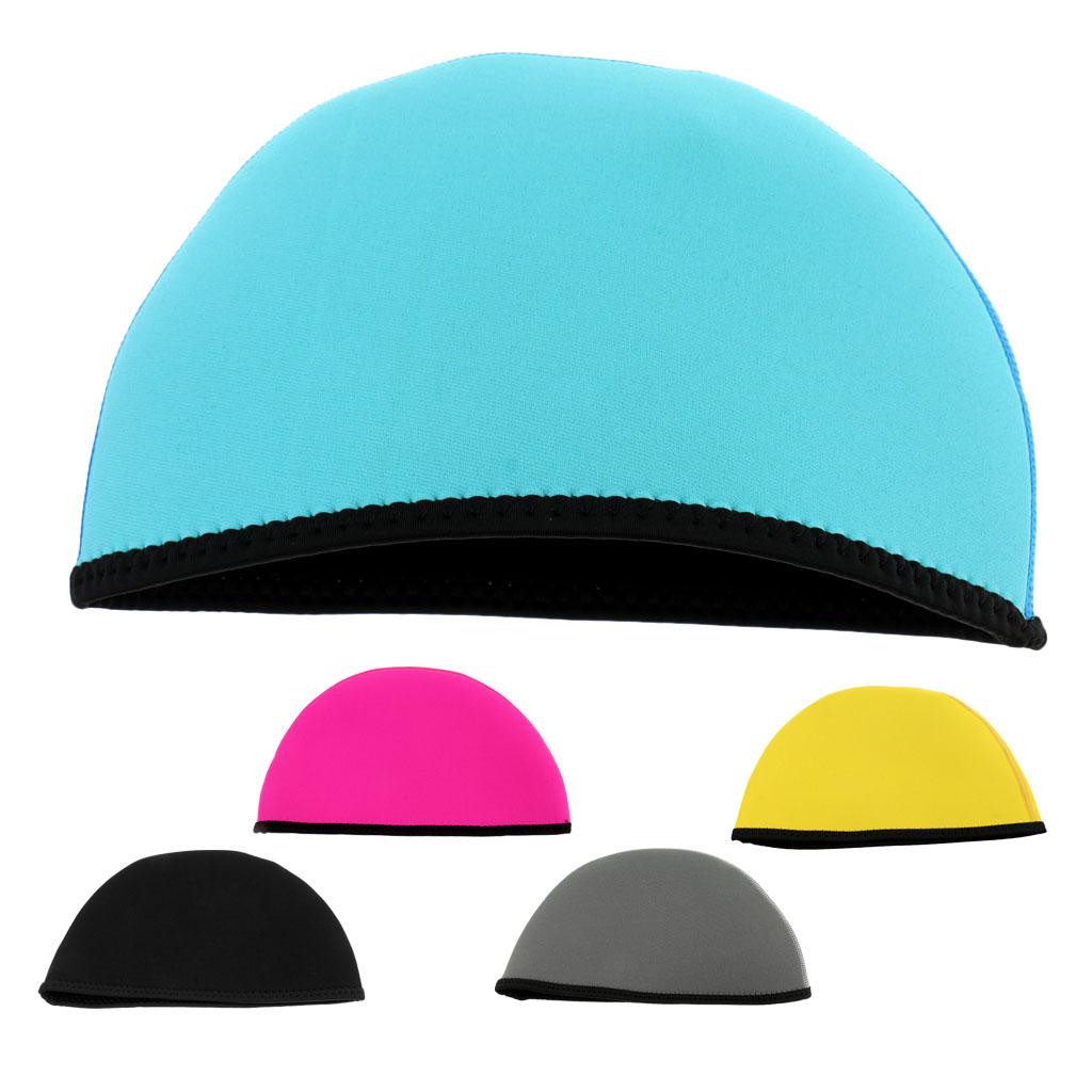 2mm Neoprene Beanie Hat Super Stretchy Warm Waterproof S 53 to 57cm Black