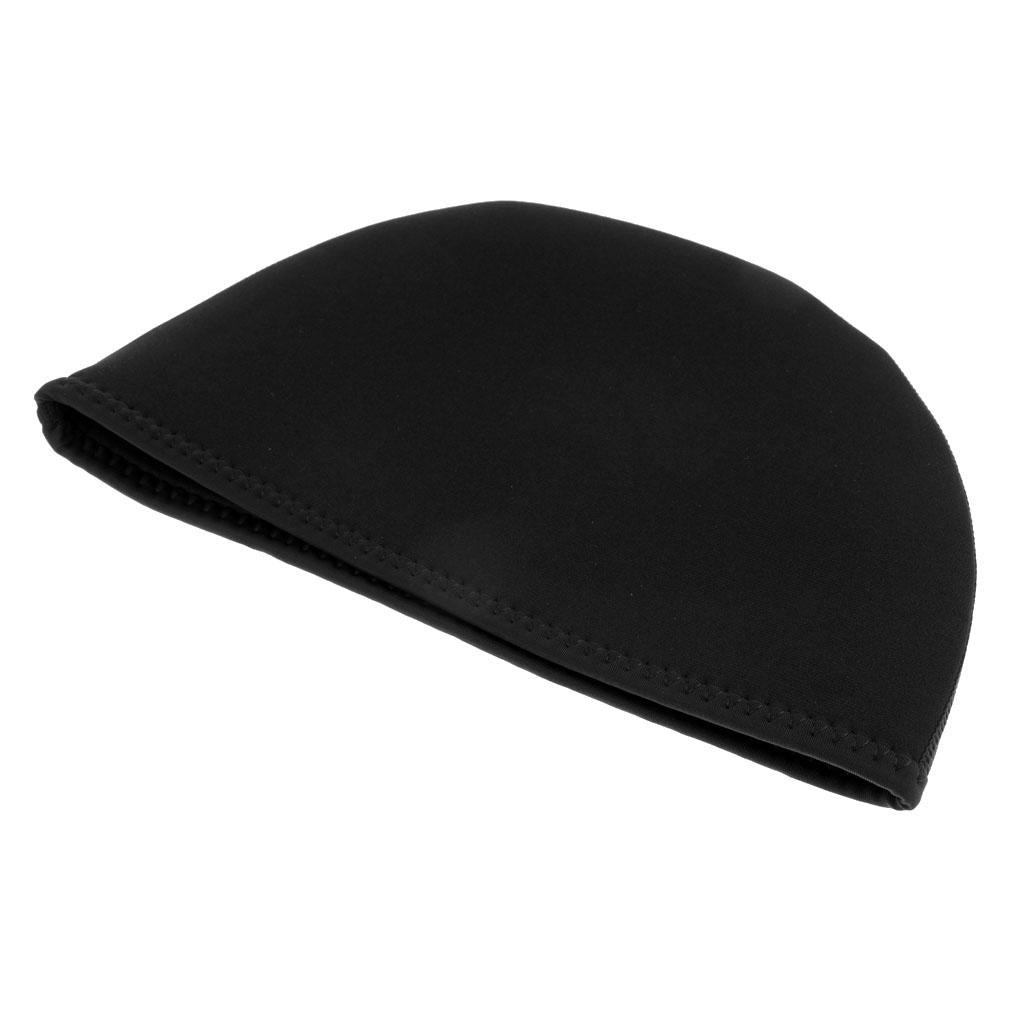 2mm Neoprene Beanie Hat Super Stretchy Warm Waterproof S 53 to 57cm Black