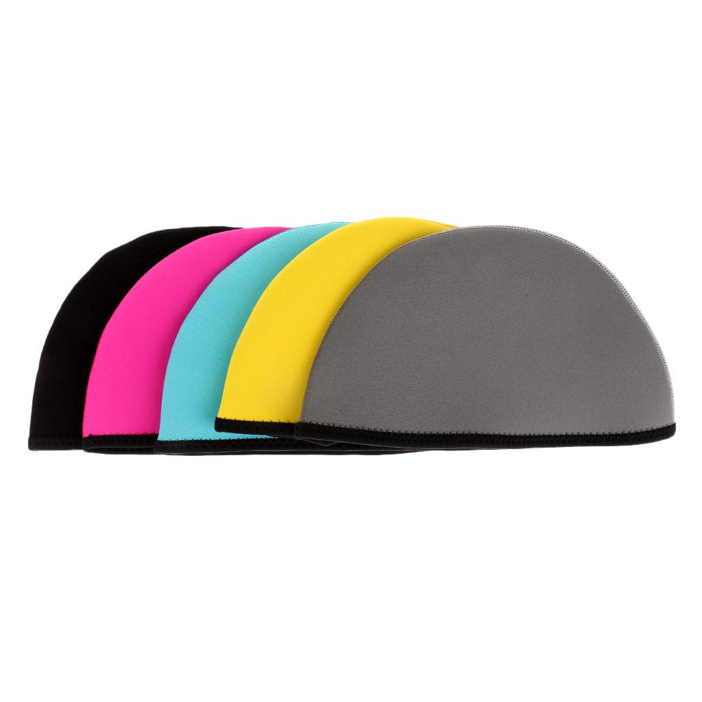 2mm Neoprene Beanie Hat Super Stretchy Warm Waterproof S 53 to 57cm Black