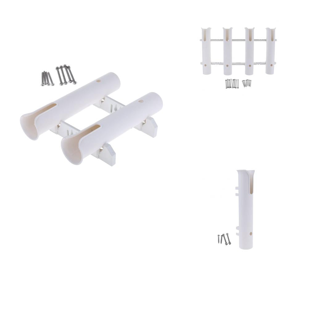 Marine Boat Yacht Vertical Fishing Rod Holder Rack Pole Rest Support 1 Tube