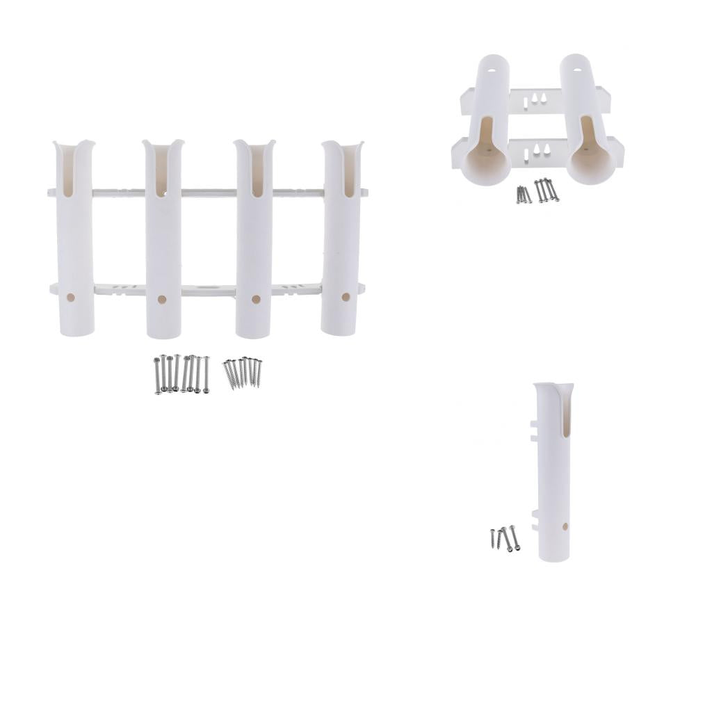 Marine Boat Yacht Vertical Fishing Rod Holder Rack Pole Rest Support 1 Tube