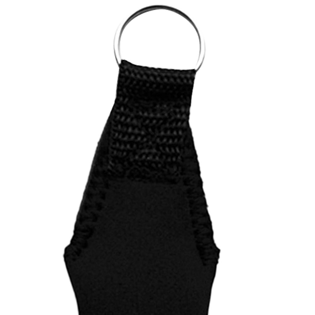 Rectangle Neoprene Floating Keyring for Boating Yachting Sailing Black