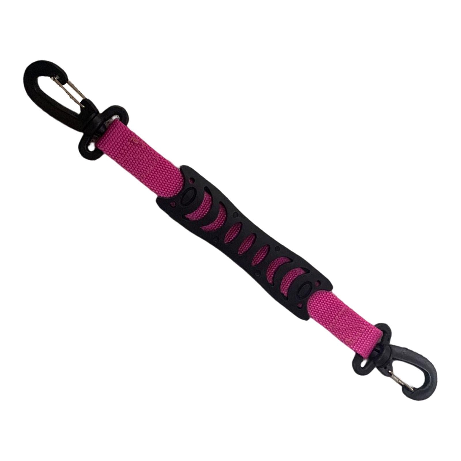 Roller Skates Hanging Handle Buckle Skating Shoes Carrier Strap Hook Pink