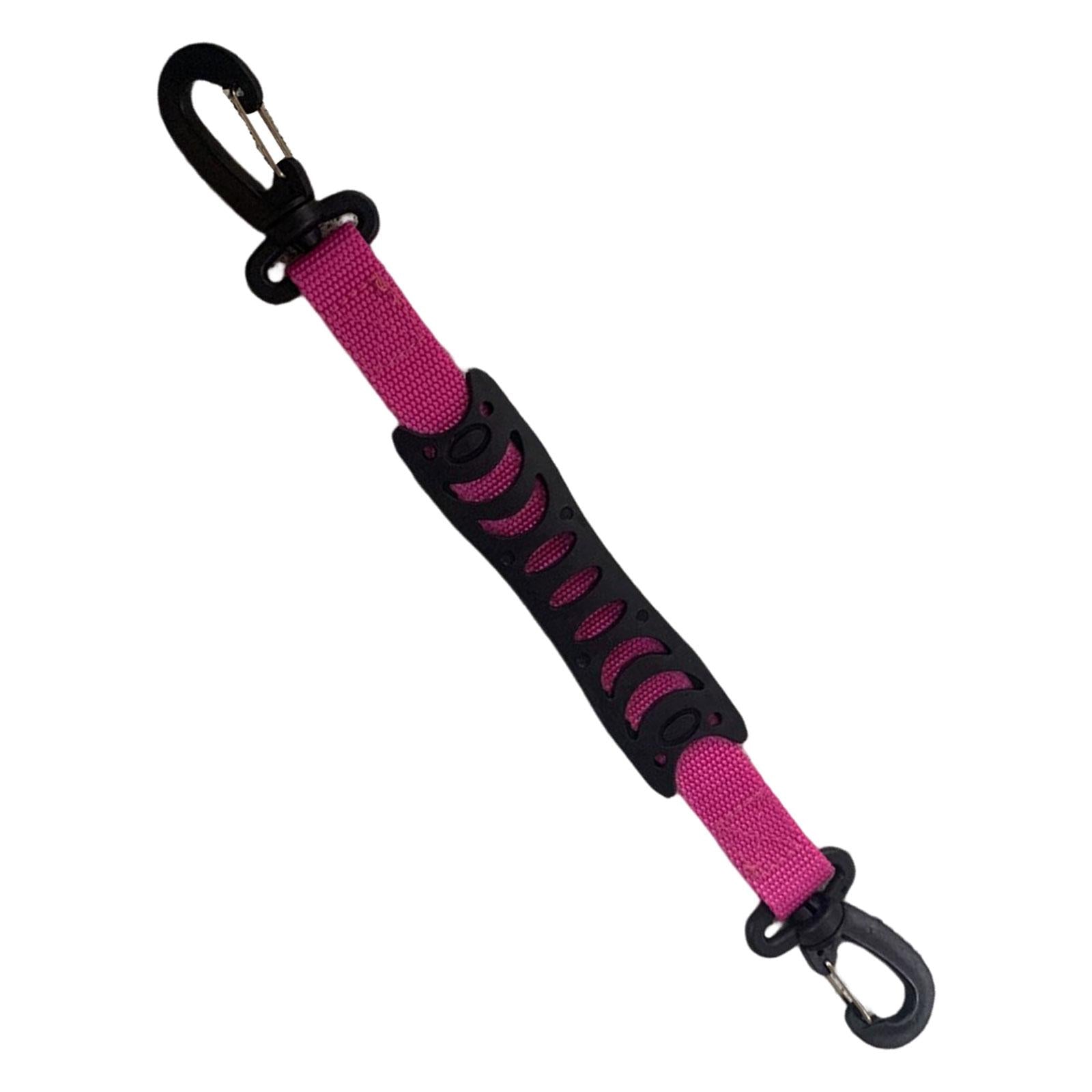 Roller Skates Hanging Handle Buckle Skating Shoes Carrier Strap Hook Pink