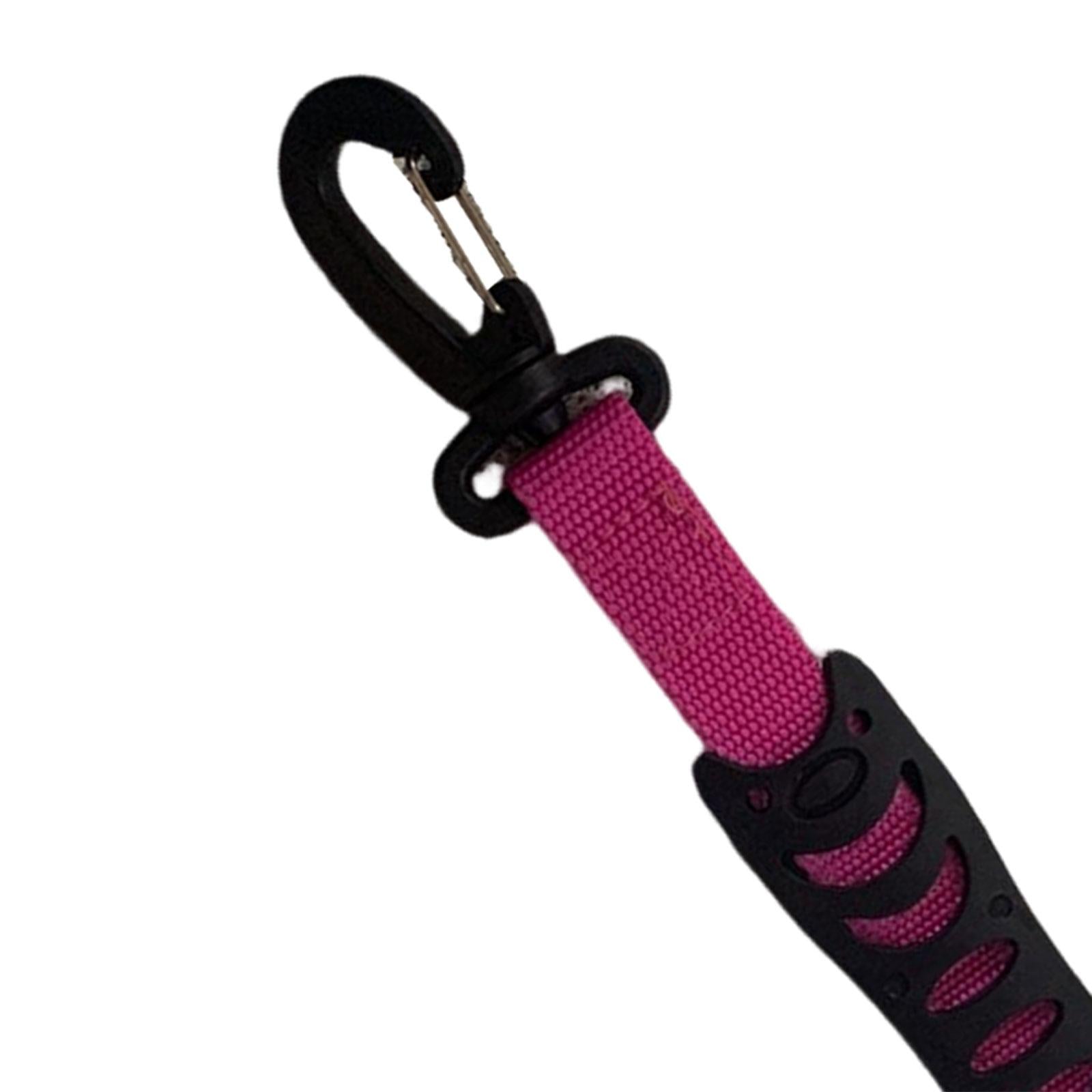 Roller Skates Hanging Handle Buckle Skating Shoes Carrier Strap Hook Pink