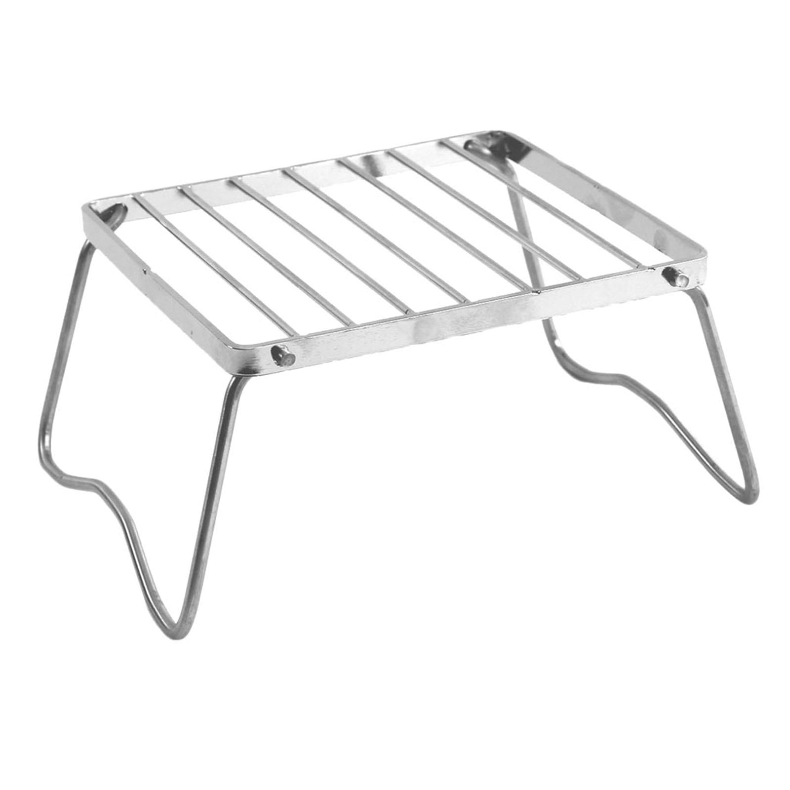 Outdoor Stainless Steel Foldable Stove Stand Rack Camping Pot Bracket
