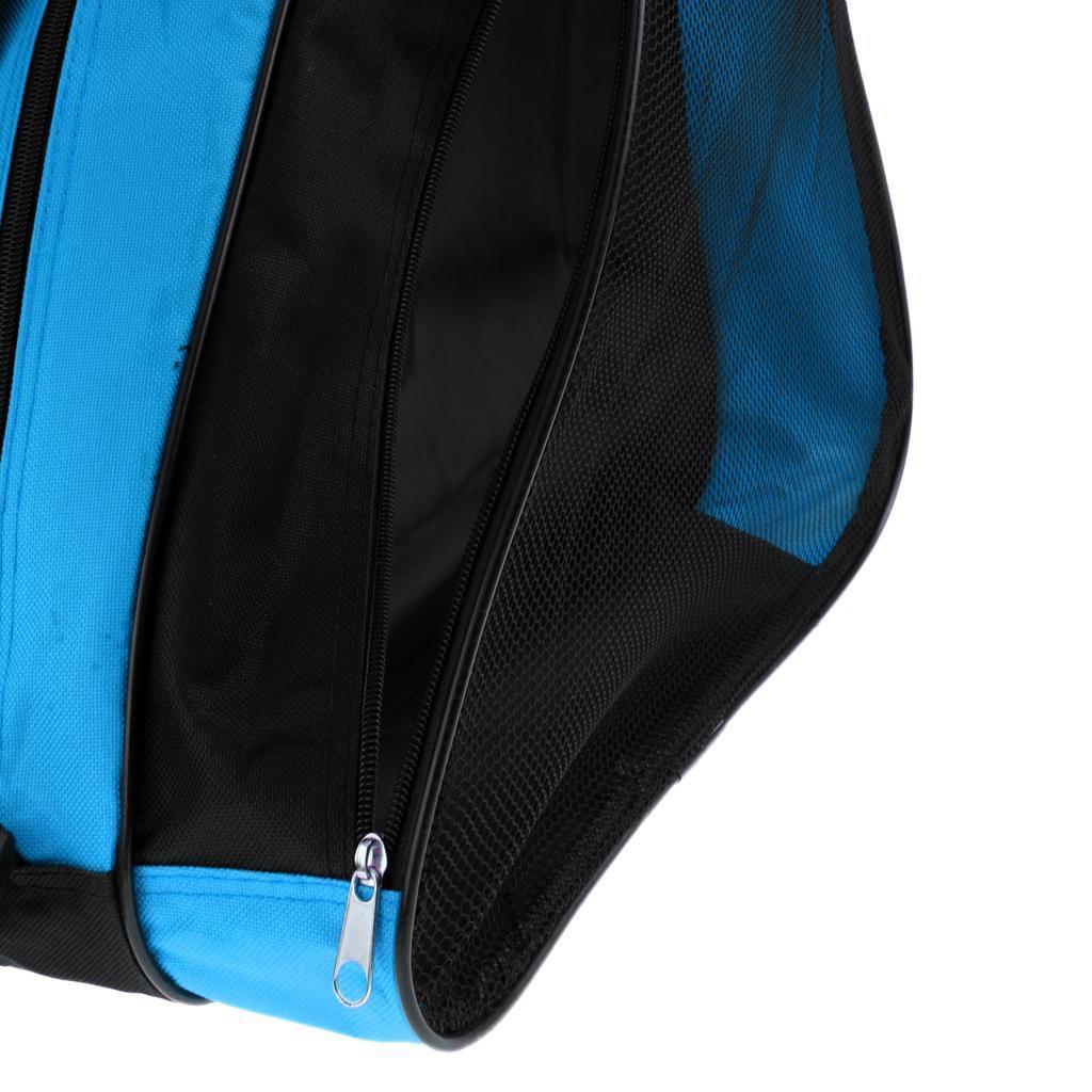 Inline Roller Skating Boots Bag Ice Skating Hockey Skate Shoulder /Hand Blue