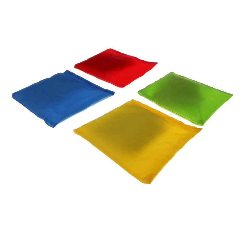 Double Layer Cornhole Bag - Bean Bag for Tossing Corn Hole Game blue