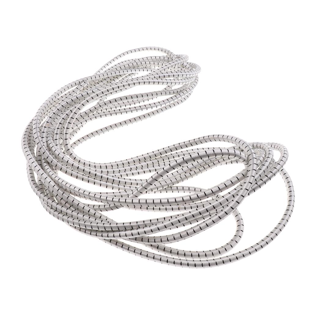 Flexible Shock Cord Elastic Bungee Rope Tie Down Stretch Rope 8mm 20m