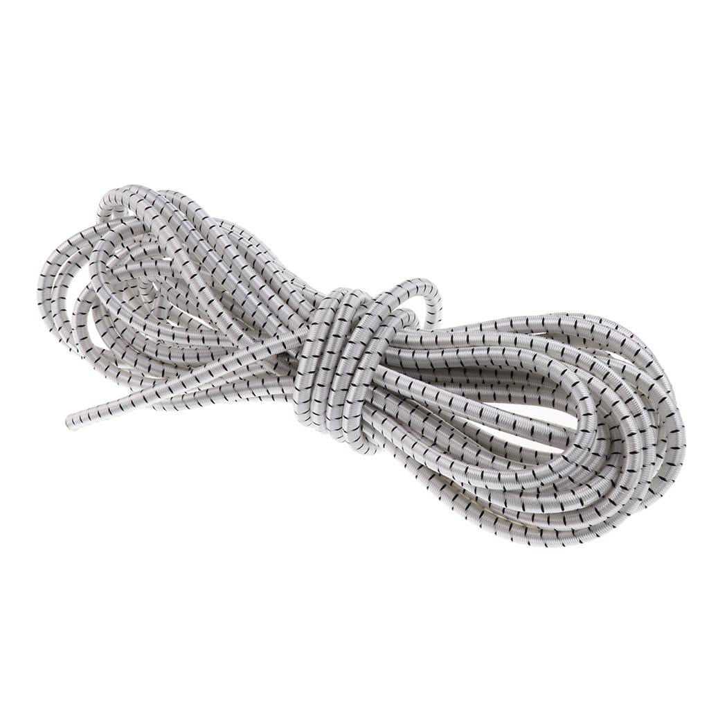 Flexible Shock Cord Elastic Bungee Rope Tie Down Stretch Rope 8mm 20m