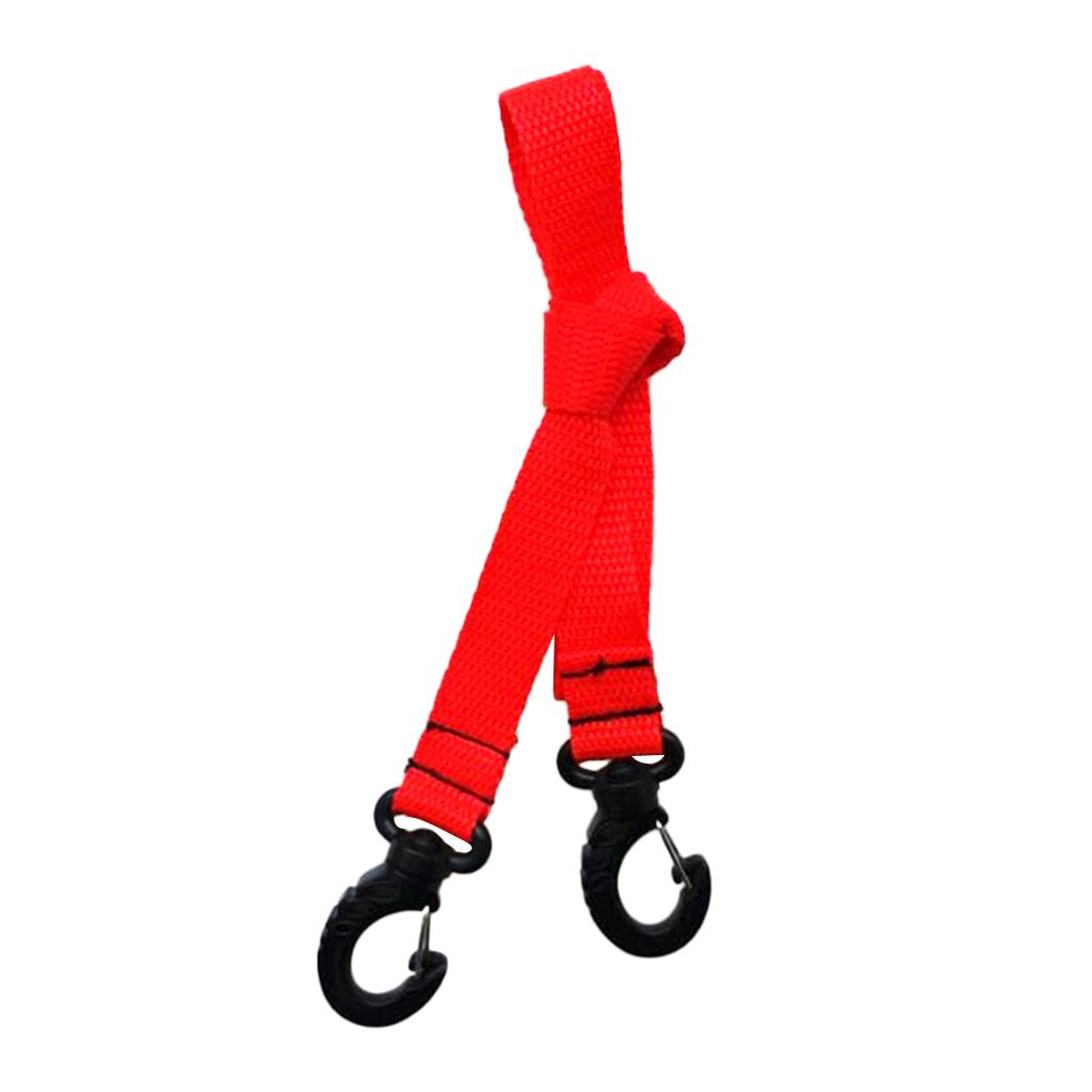Snowboard Boot Carrier Straps Shoulder Leash for Ice Skates Ski Boot Red
