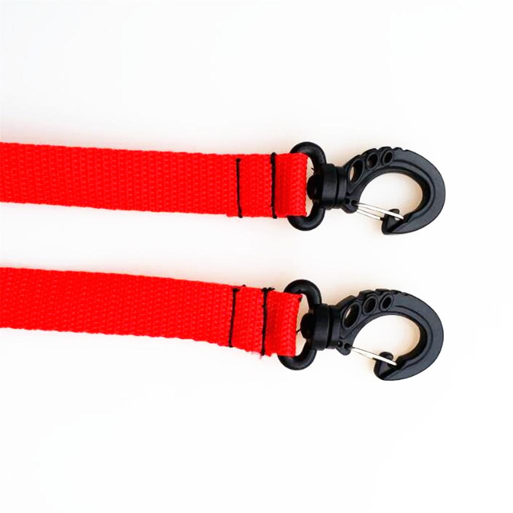 Snowboard Boot Carrier Straps Shoulder Leash for Ice Skates Ski Boot Red