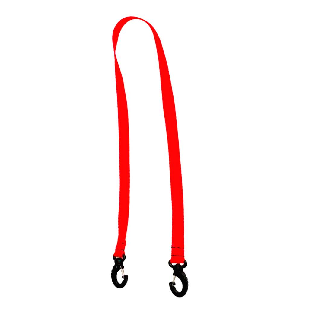 Snowboard Boot Carrier Straps Shoulder Leash for Ice Skates Ski Boot Red