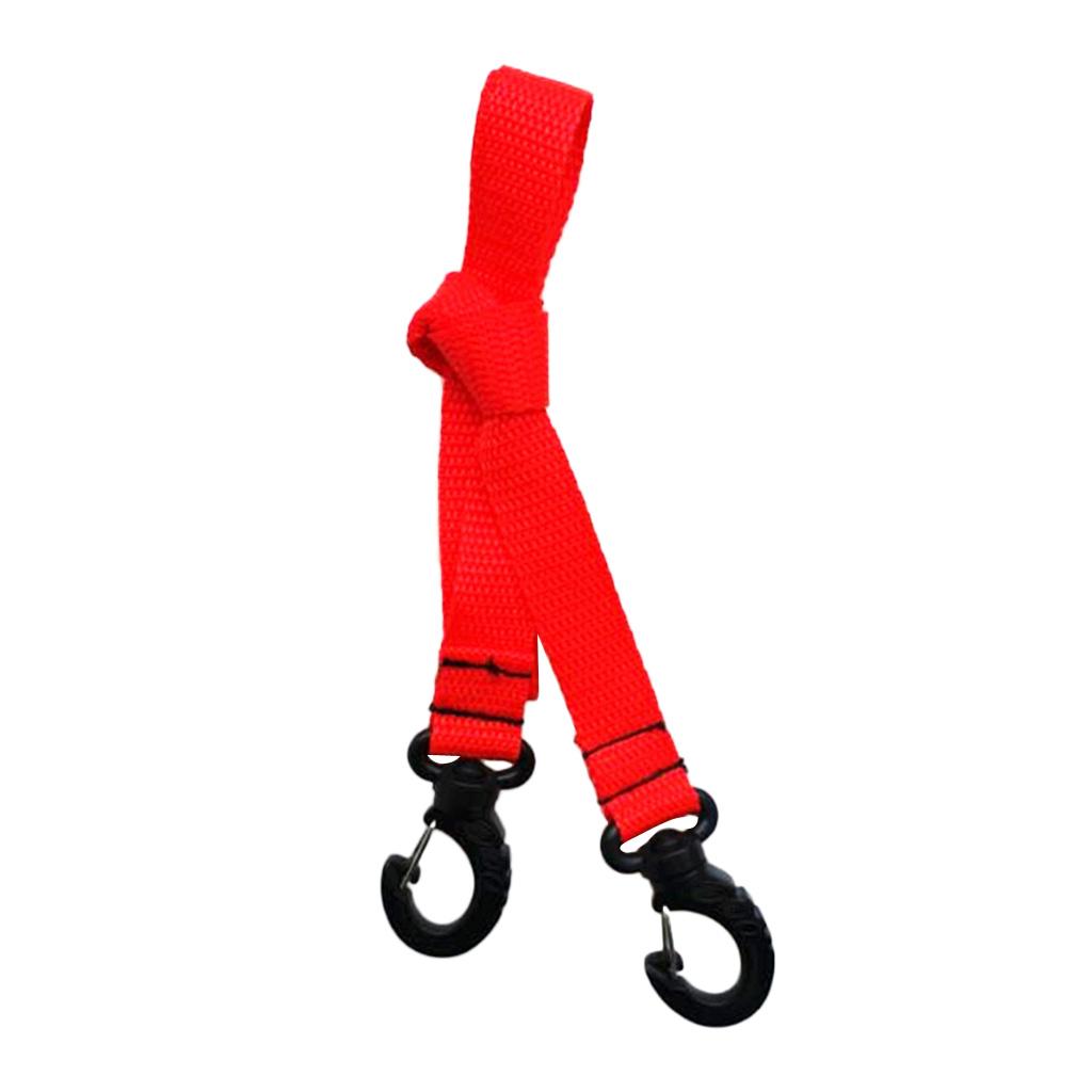Snowboard Boot Carrier Straps Shoulder Leash for Ice Skates Ski Boot Red
