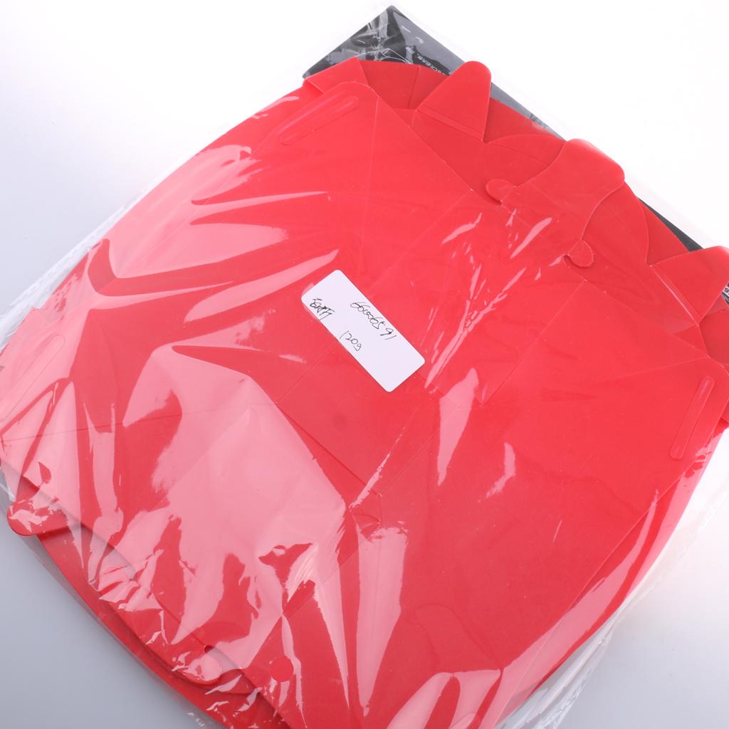 3 Pieces Kit Camping Picnic Folding Cup Bowl Plate Tableware Dinnerware Red