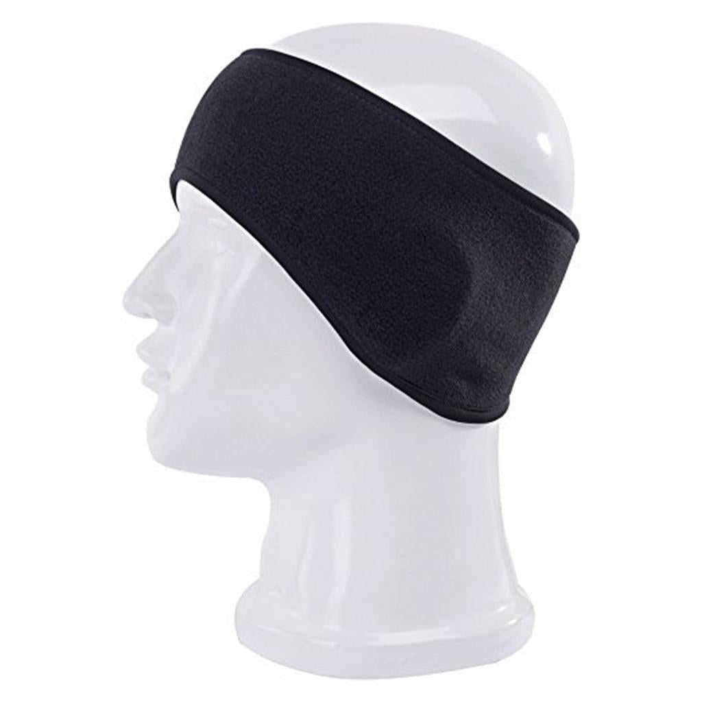 Warm Headband Ear Warmer Muffs Cover Headwear for Running Walking Black