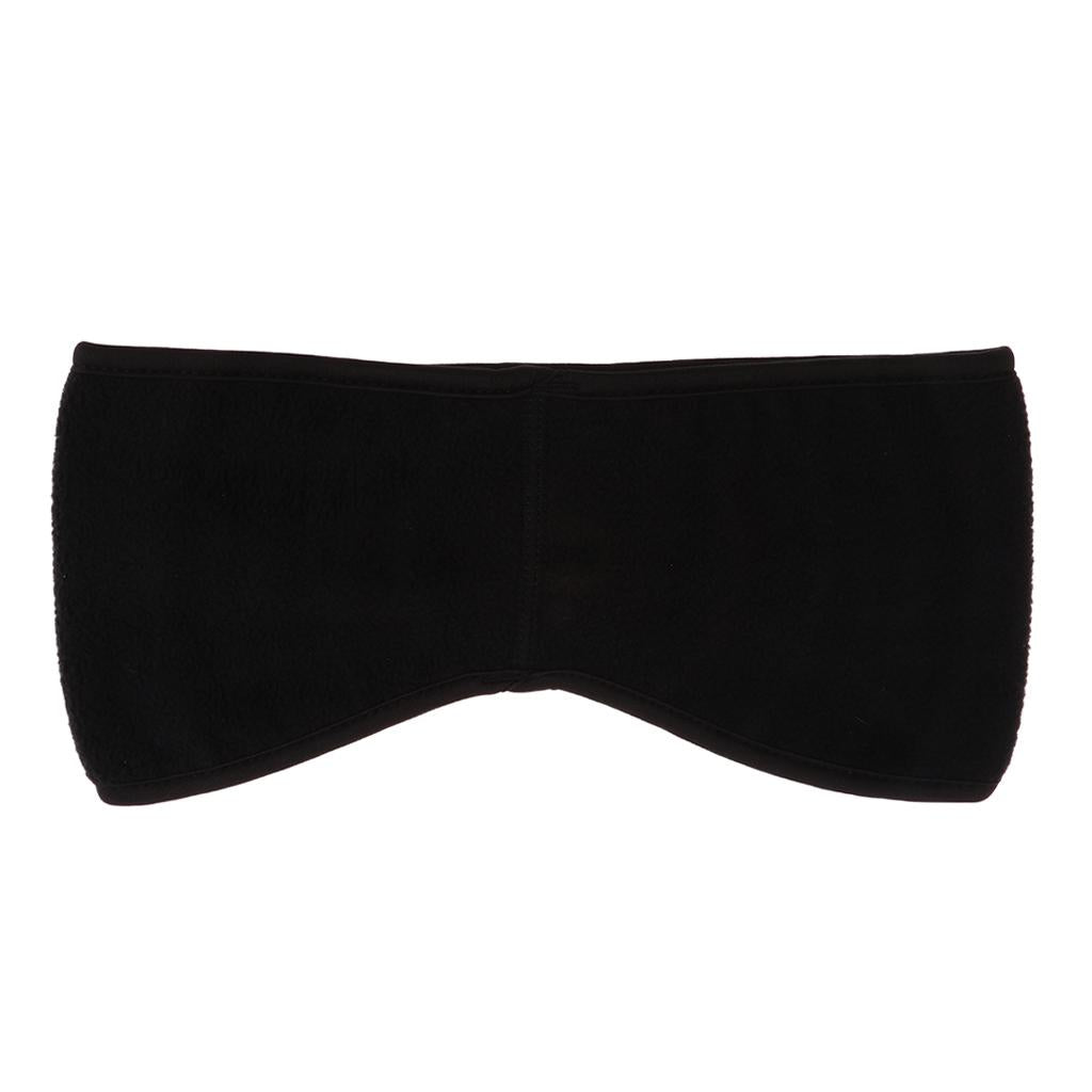 Warm Headband Ear Warmer Muffs Cover Headwear for Running Walking Black