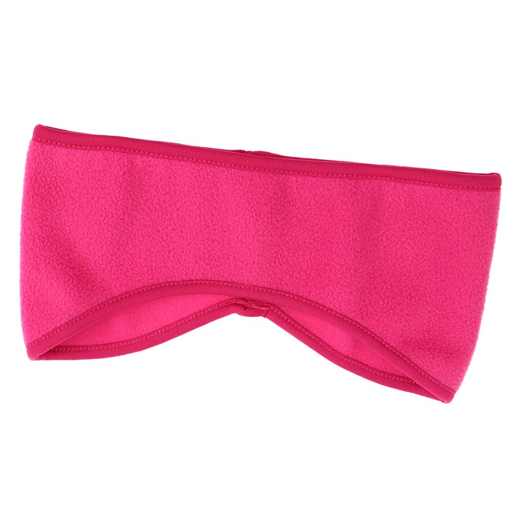 Warm Headband Ear Warmer Muffs Cover Headwear for Running Walking Pink