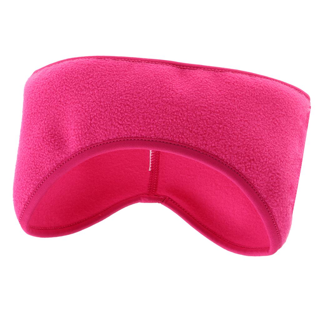 Warm Headband Ear Warmer Muffs Cover Headwear for Running Walking Pink