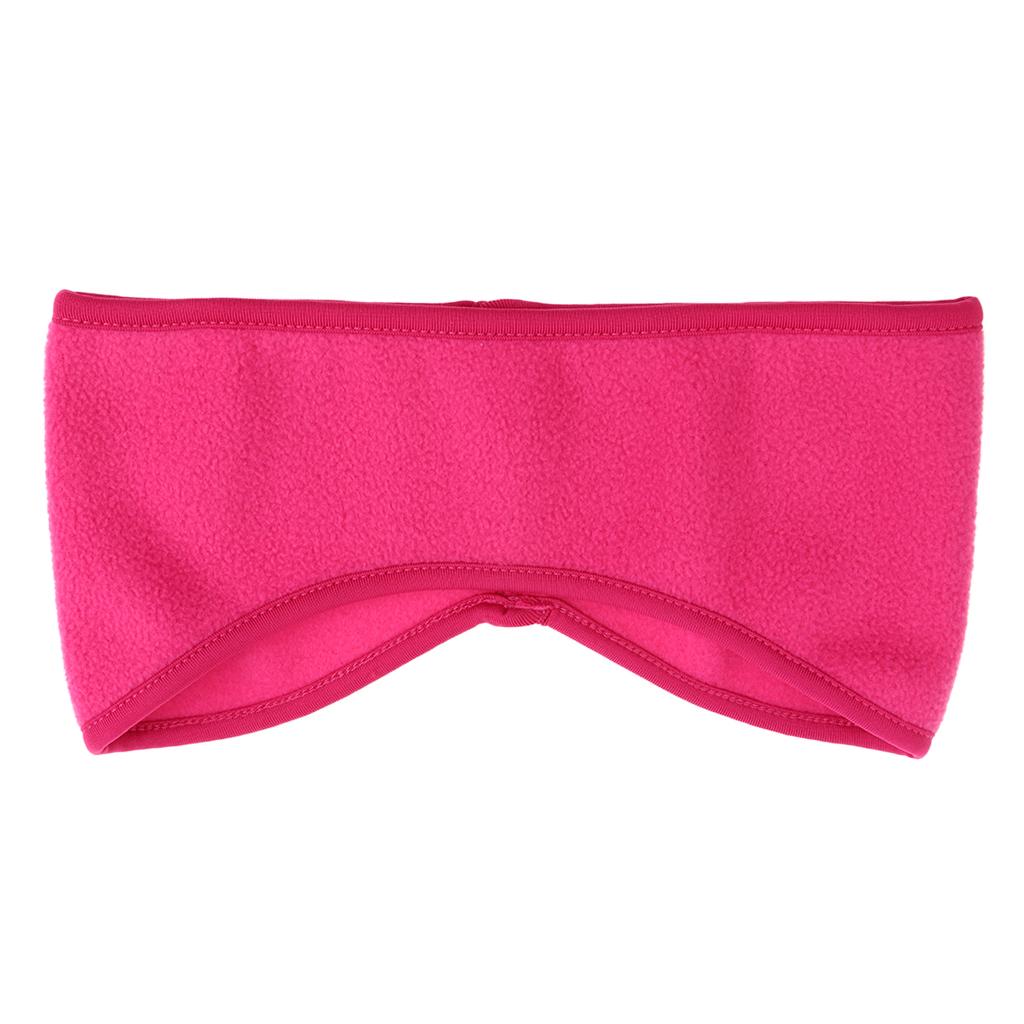 Warm Headband Ear Warmer Muffs Cover Headwear for Running Walking Pink