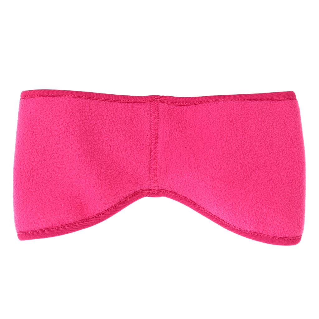 Warm Headband Ear Warmer Muffs Cover Headwear for Running Walking Pink