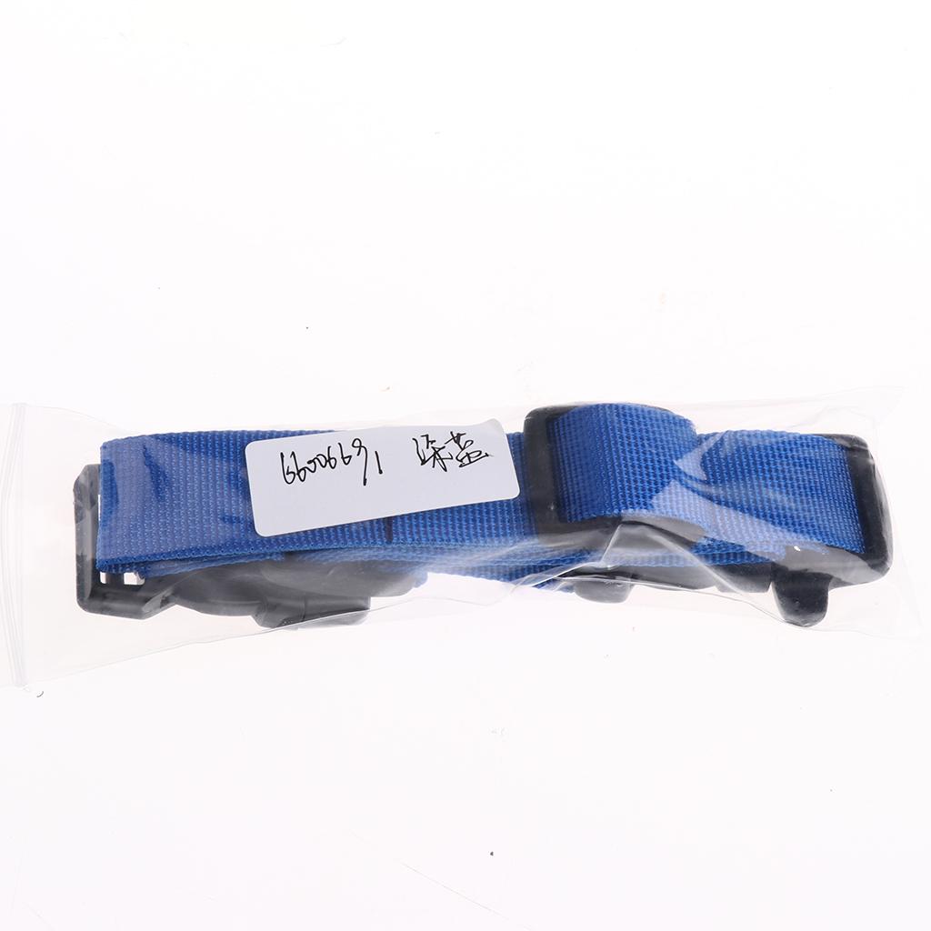 Nylon Webbing Strap Rucksack Backpack Quick Release Buckle Clip Dark Blue