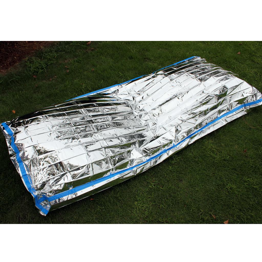 3x200 x 100cm Lightweight Camping Outdoor Emergency Sleeping Thermal Blanket