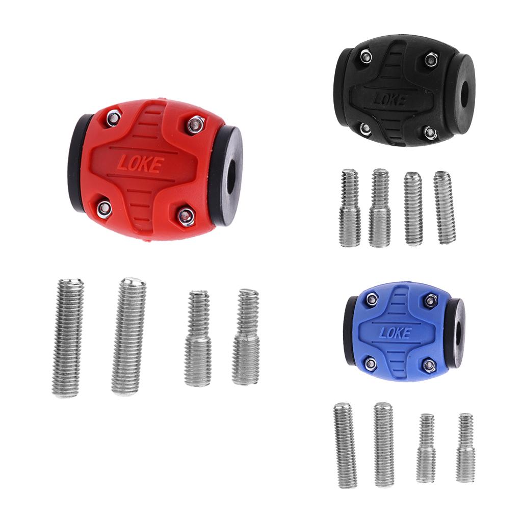 Archery Bow Stabilizer Balance Bar Ball Compound Bow Shock Absorber Red