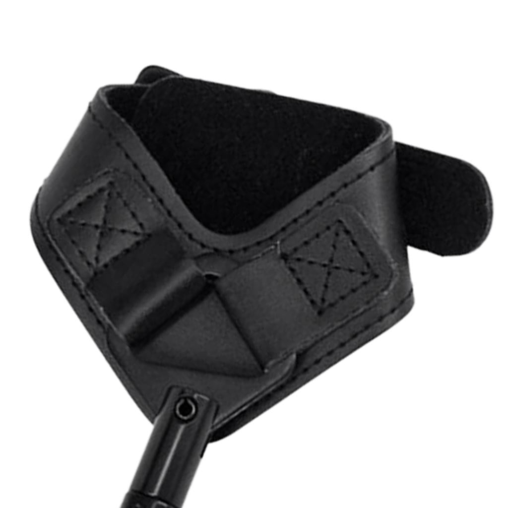 Outdoor Adjustable Archery Release Aid Trigger Hunting Wrist Buckle Strap