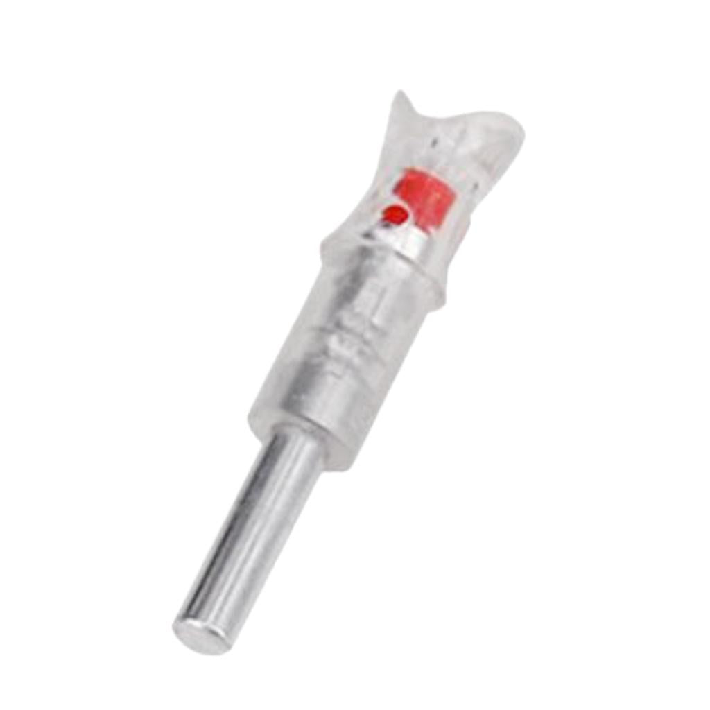 Automatic Luminous Lighted Arrow Nock Tail LED Hunting 7.6mm Shaft  Red