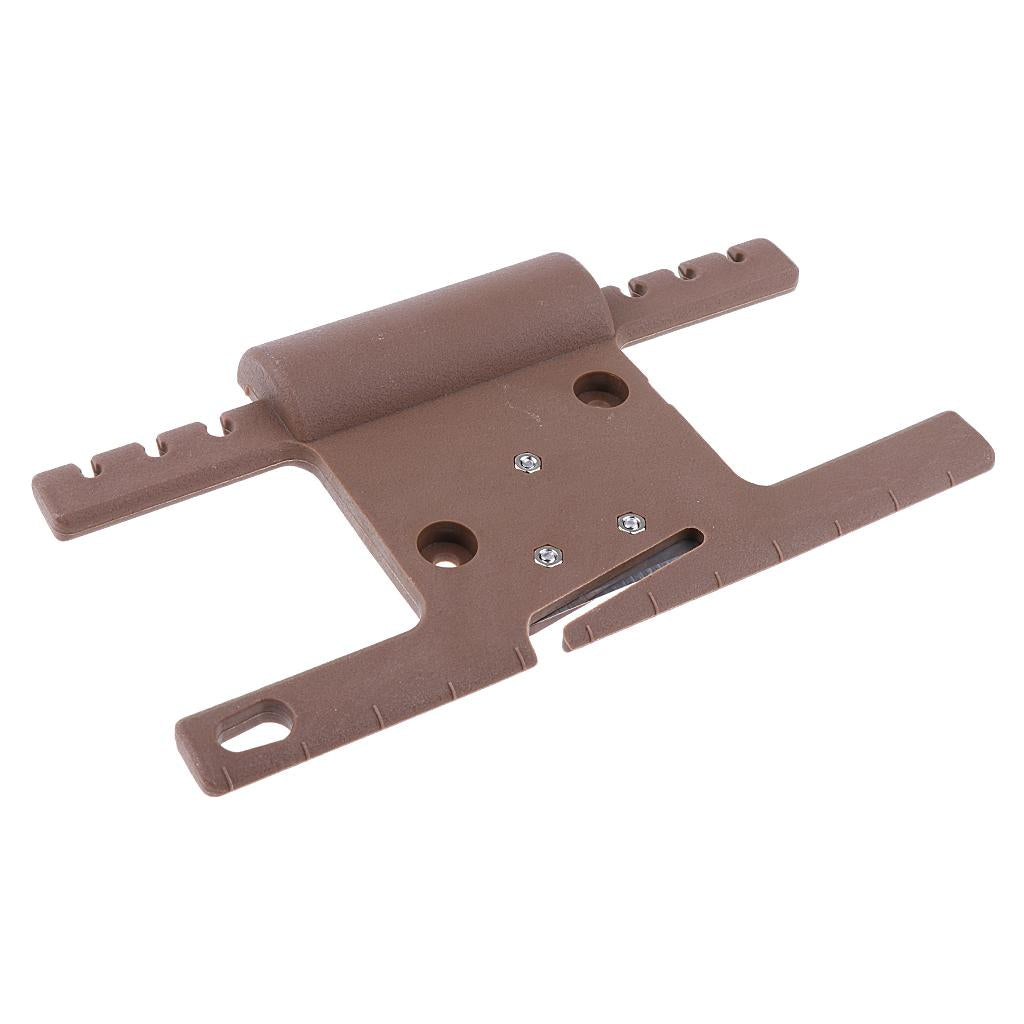 Spool Tool Paracord Winder Rope Tidy Holder Parachute Cord Organizer brown