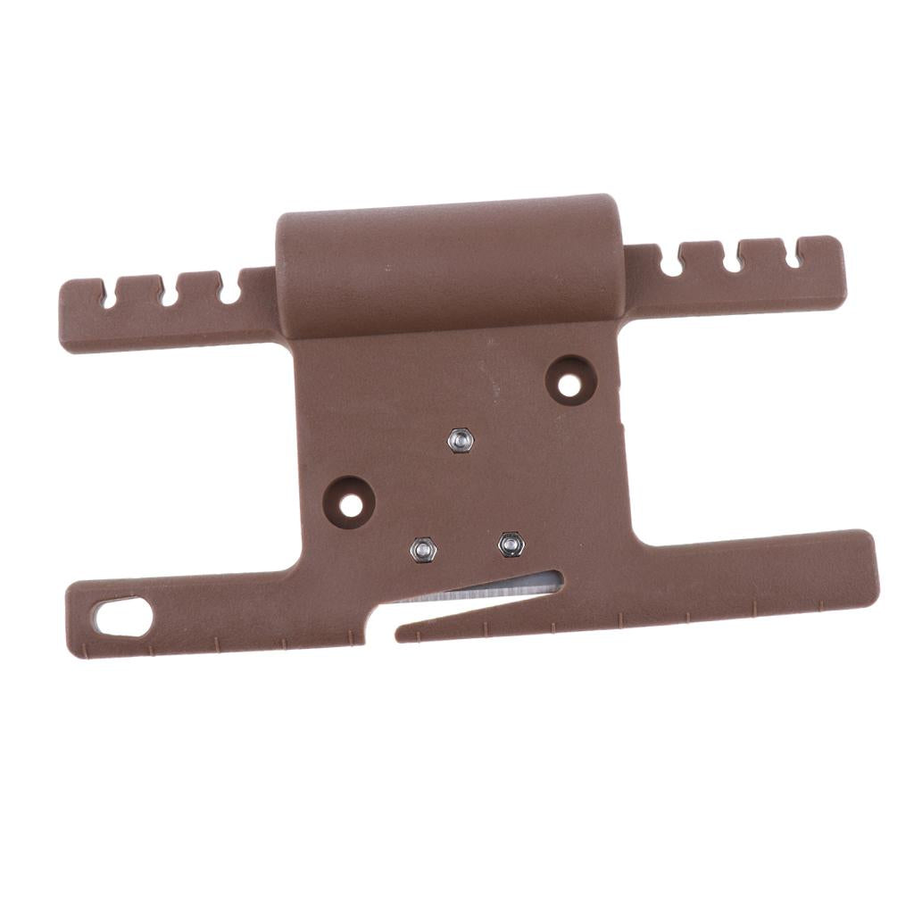 Spool Tool Paracord Winder Rope Tidy Holder Parachute Cord Organizer brown