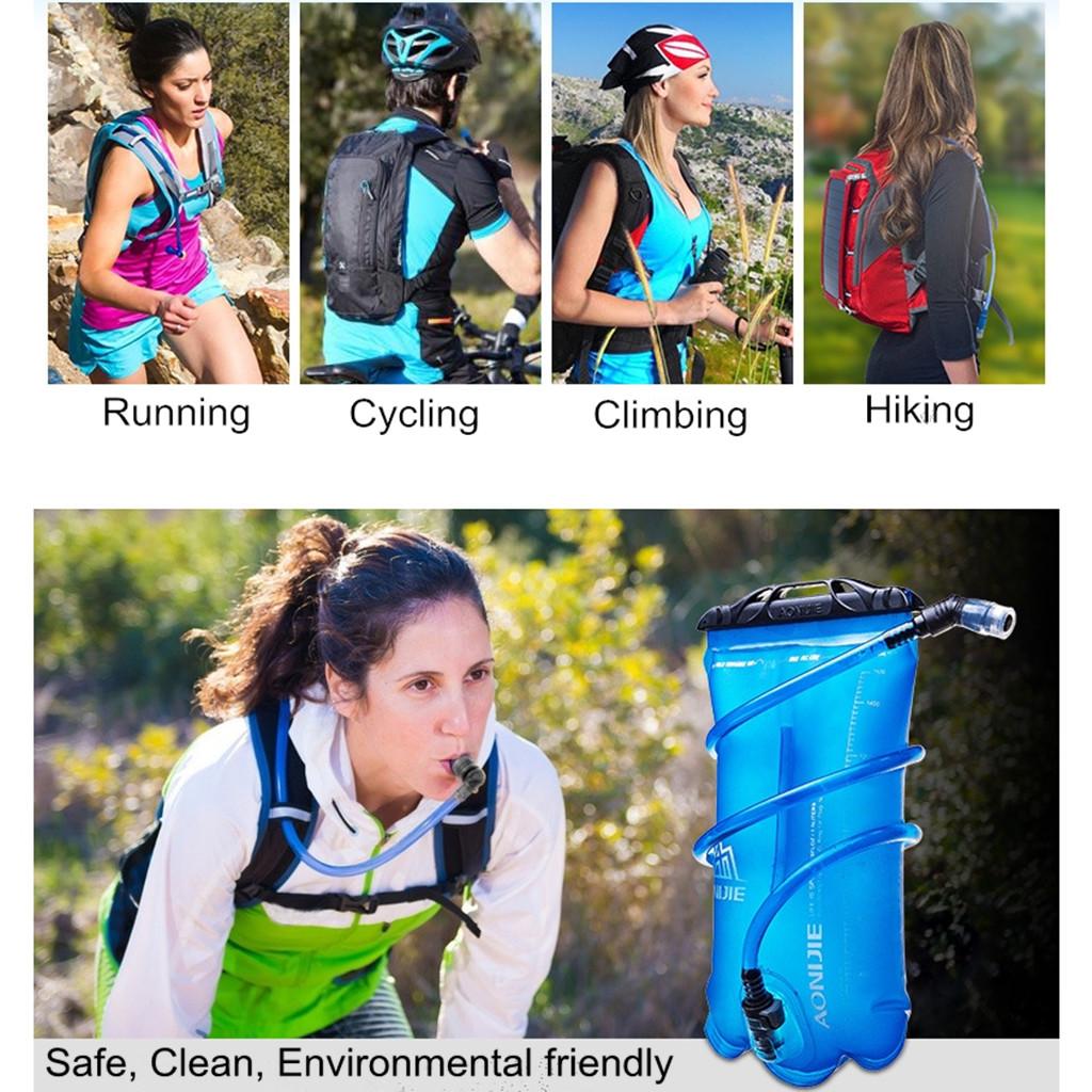 Water Bladder Bag Hydration Packs Storage Pouch Hiking Climbing Cycling 1.5L