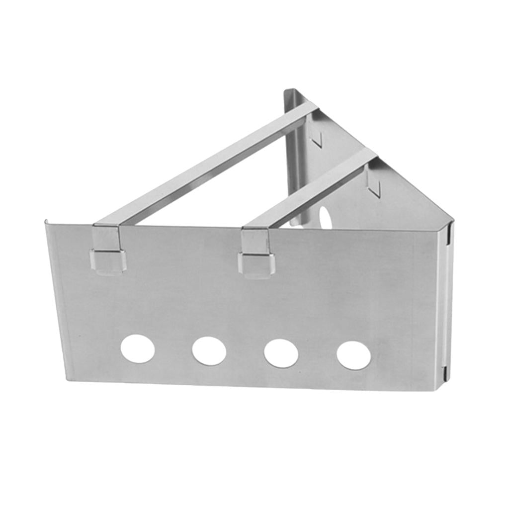Outdoor Camping Picnic Stainless Steel Lightweight Wood Cooking Stove Rack