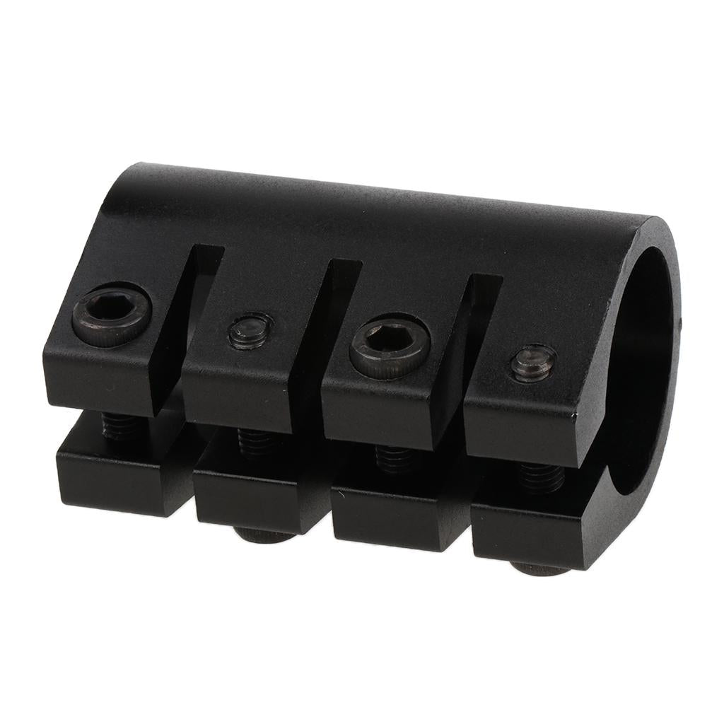 Professional Scooter Clamp Parts Accessories Length 70mm Diam 31.8mm Black
