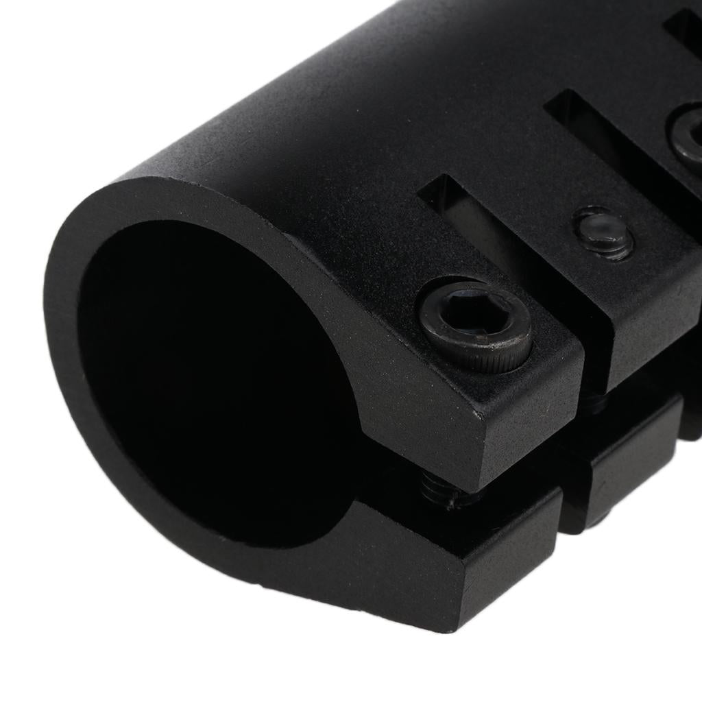 Professional Scooter Clamp Parts Accessories Length 70mm Diam 31.8mm Black