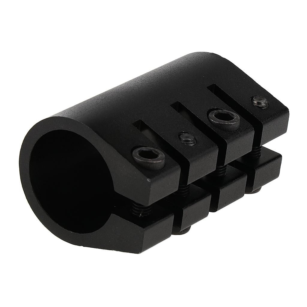 Professional Scooter Clamp Parts Accessories Length 70mm Diam 31.8mm Black