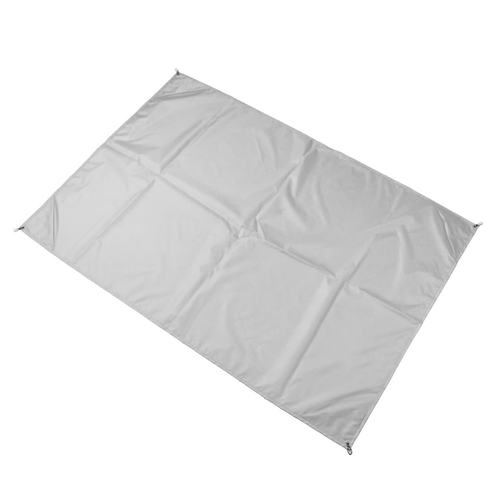 Waterproof Foldable Camping Blanket Outdoor Picnic BBQ Mat 140x150cm Gray