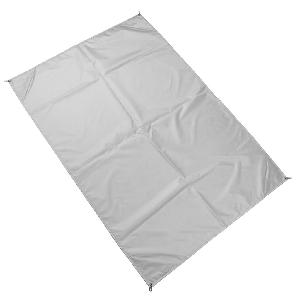 Waterproof Foldable Camping Blanket Outdoor Picnic BBQ Mat 140x150cm Gray