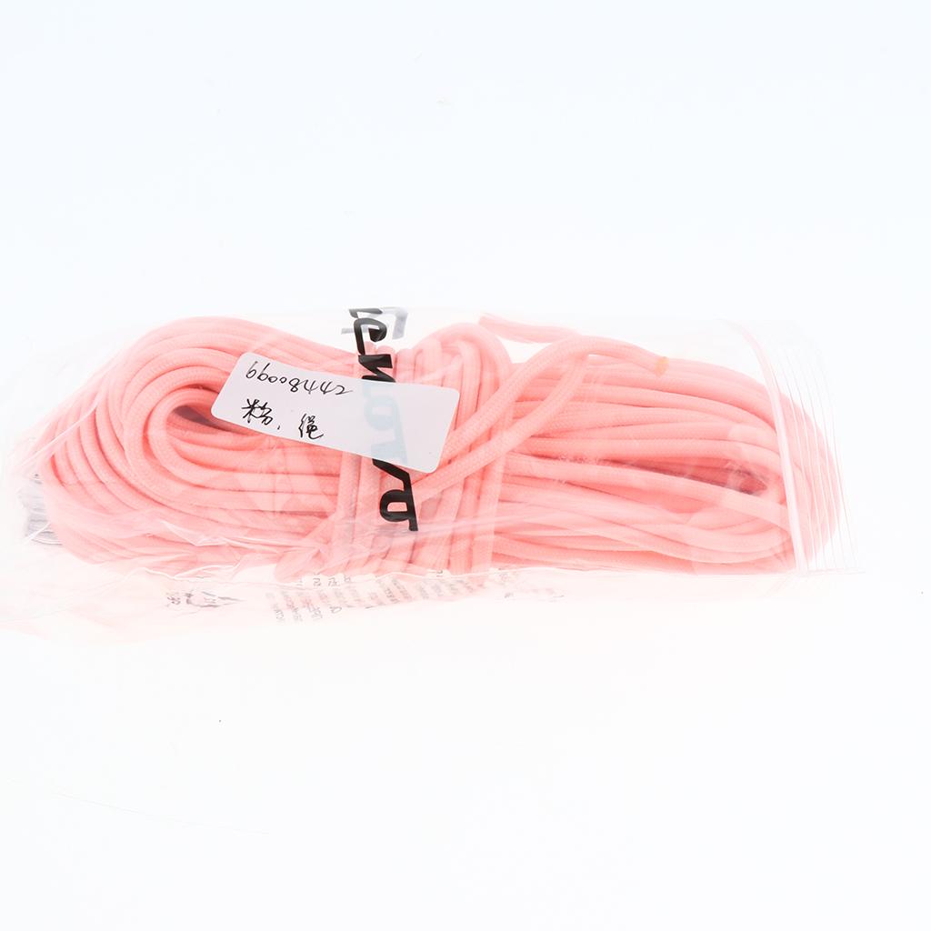 Glow in the Dark 550 Luminous Paracord Parachute Rope Cord Outdoor pink