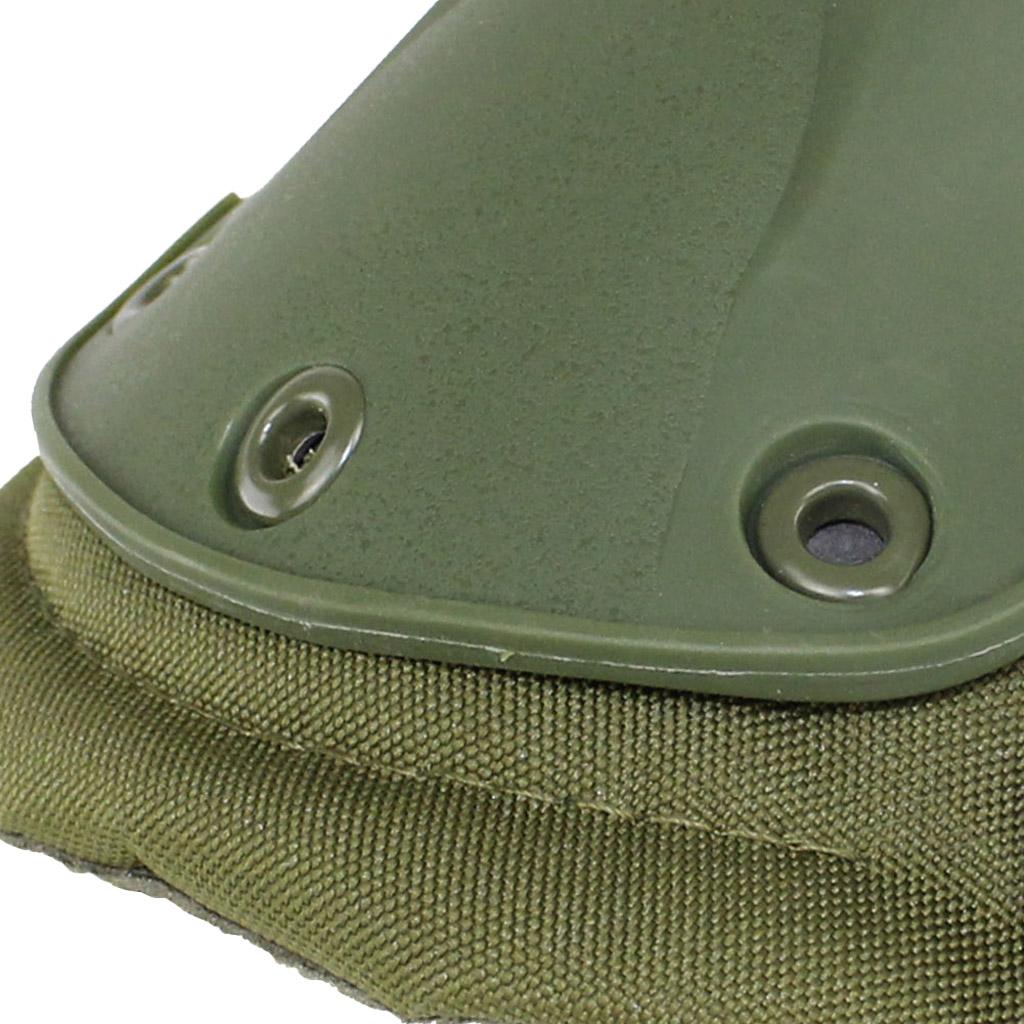 Adjustable Knee Pads Elbow Pads Outdoor Roller Skating Protective Kit Green