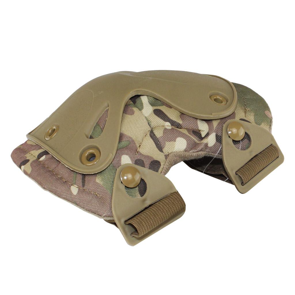 Adjustable Knee Pads Elbow Pads Outdoor Roller Skating Protective Kit Camo C