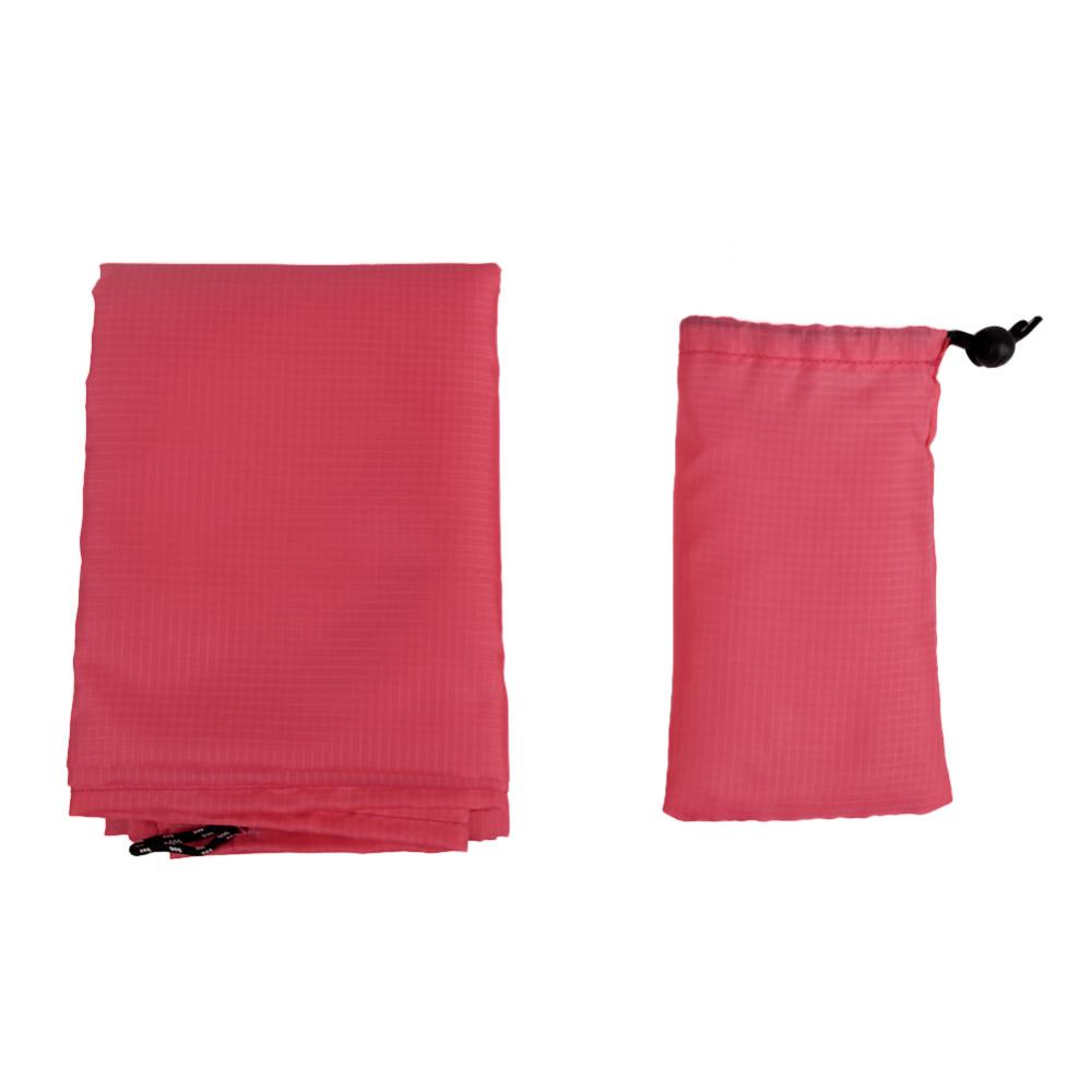 Waterproof Foldable Camping Blanket Outdoor Picnic BBQ Mat 140x200cm Pink