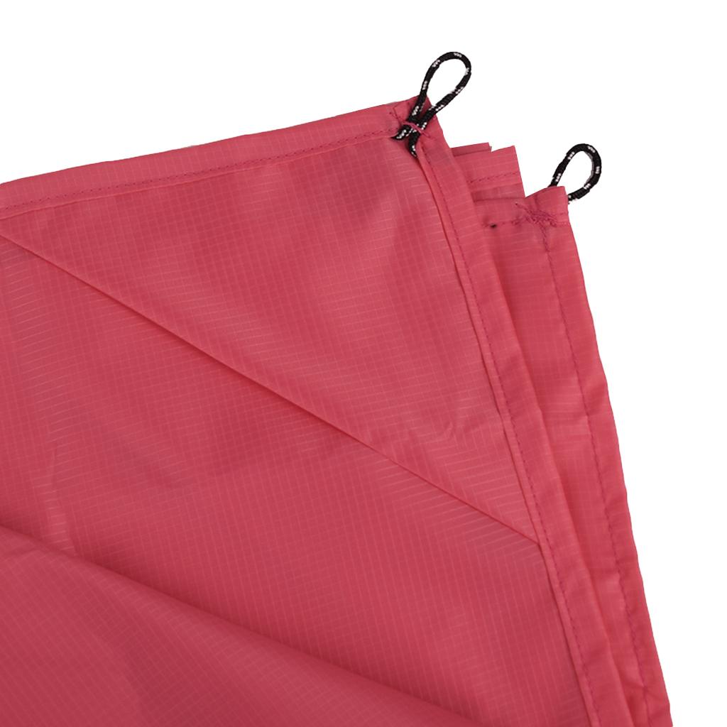 Waterproof Foldable Camping Blanket Outdoor Picnic BBQ Mat 140x200cm Pink