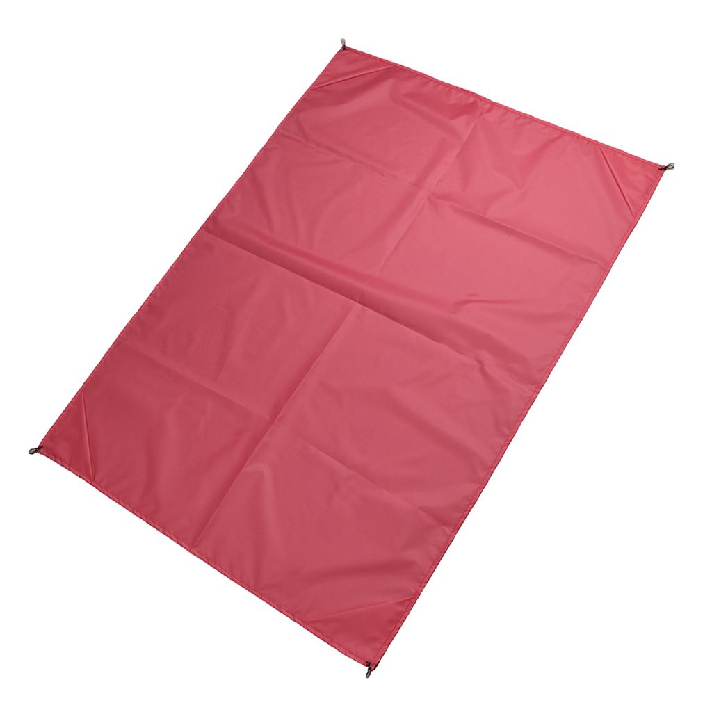 Waterproof Foldable Camping Blanket Outdoor Picnic BBQ Mat 140x200cm Pink