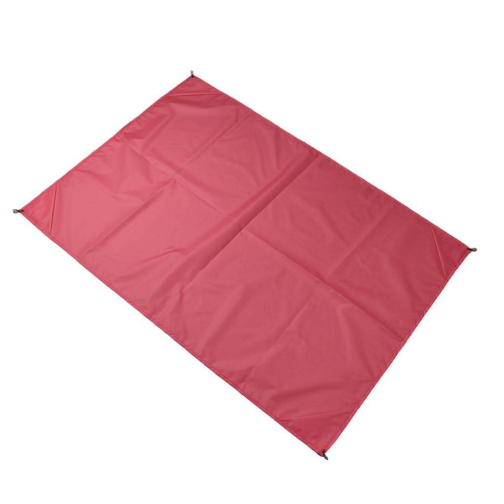 Waterproof Foldable Camping Blanket Outdoor Picnic BBQ Mat 140x200cm Pink