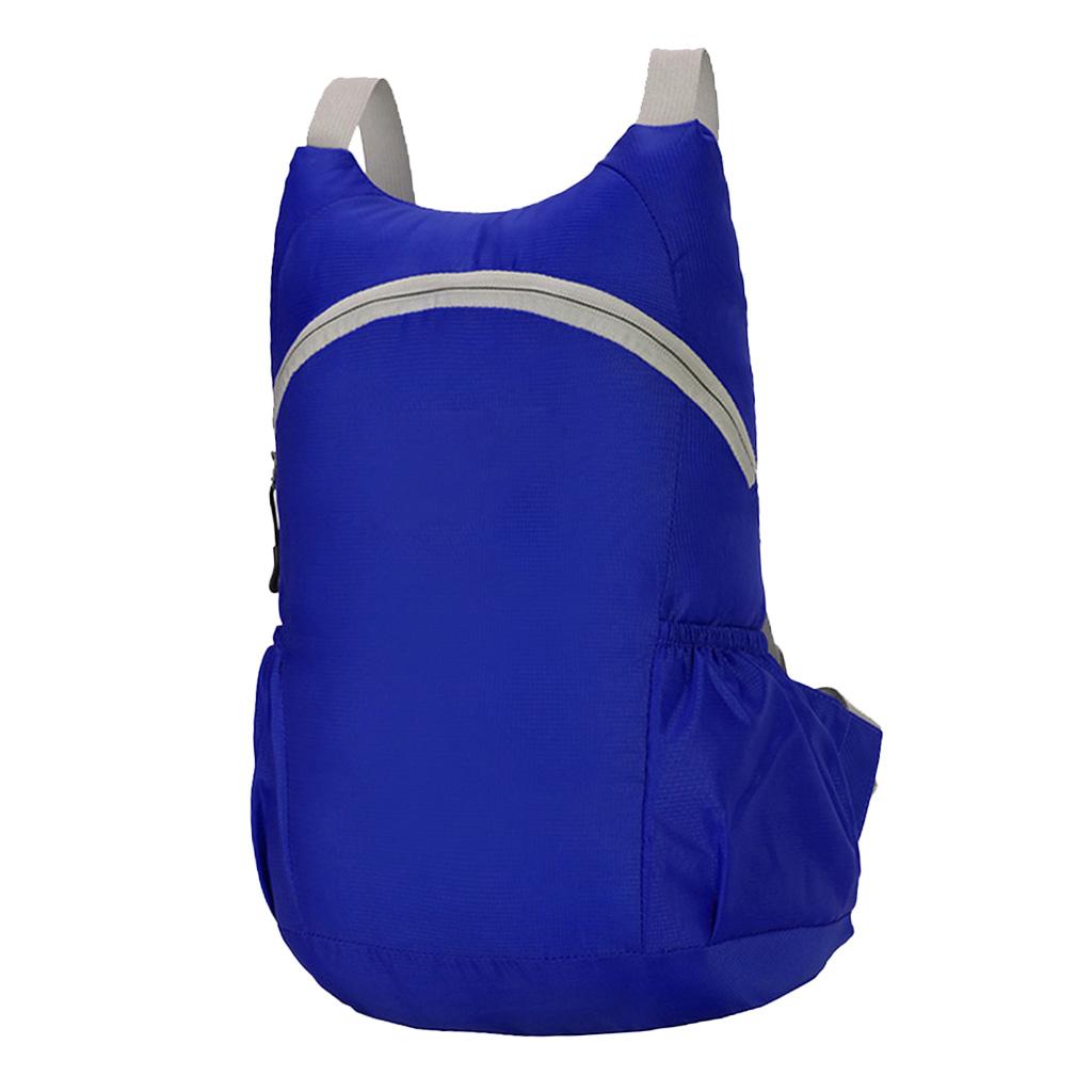 18L Lightweight Packable Backpack Waterproof Travel Hiking Daypack blue