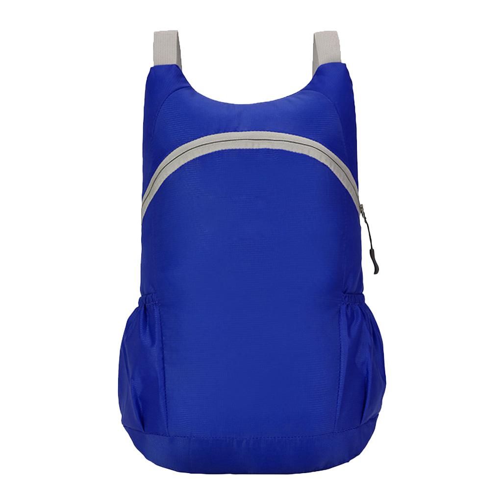 18L Lightweight Packable Backpack Waterproof Travel Hiking Daypack blue