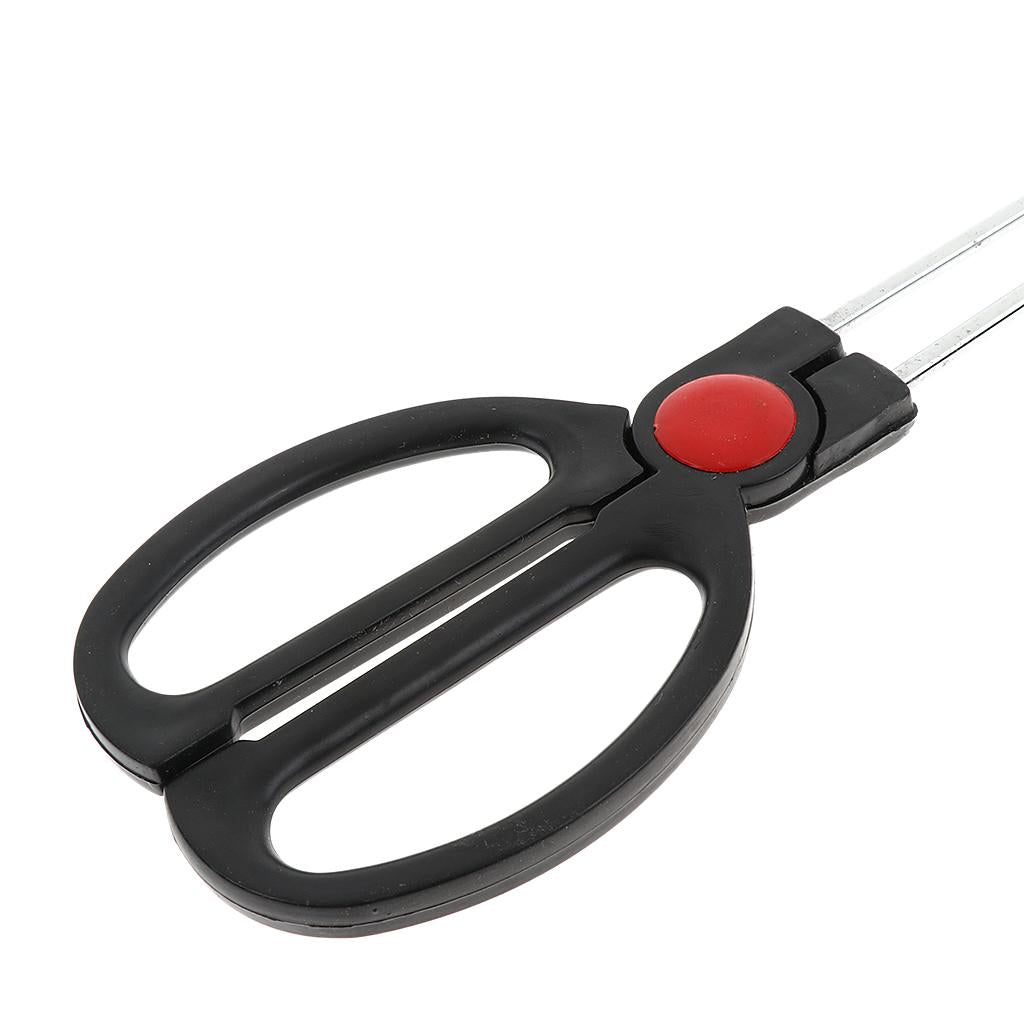Stainless Steel BBQ Clip Food Tong Outdoor Camping Heat-proof Handle Clamp