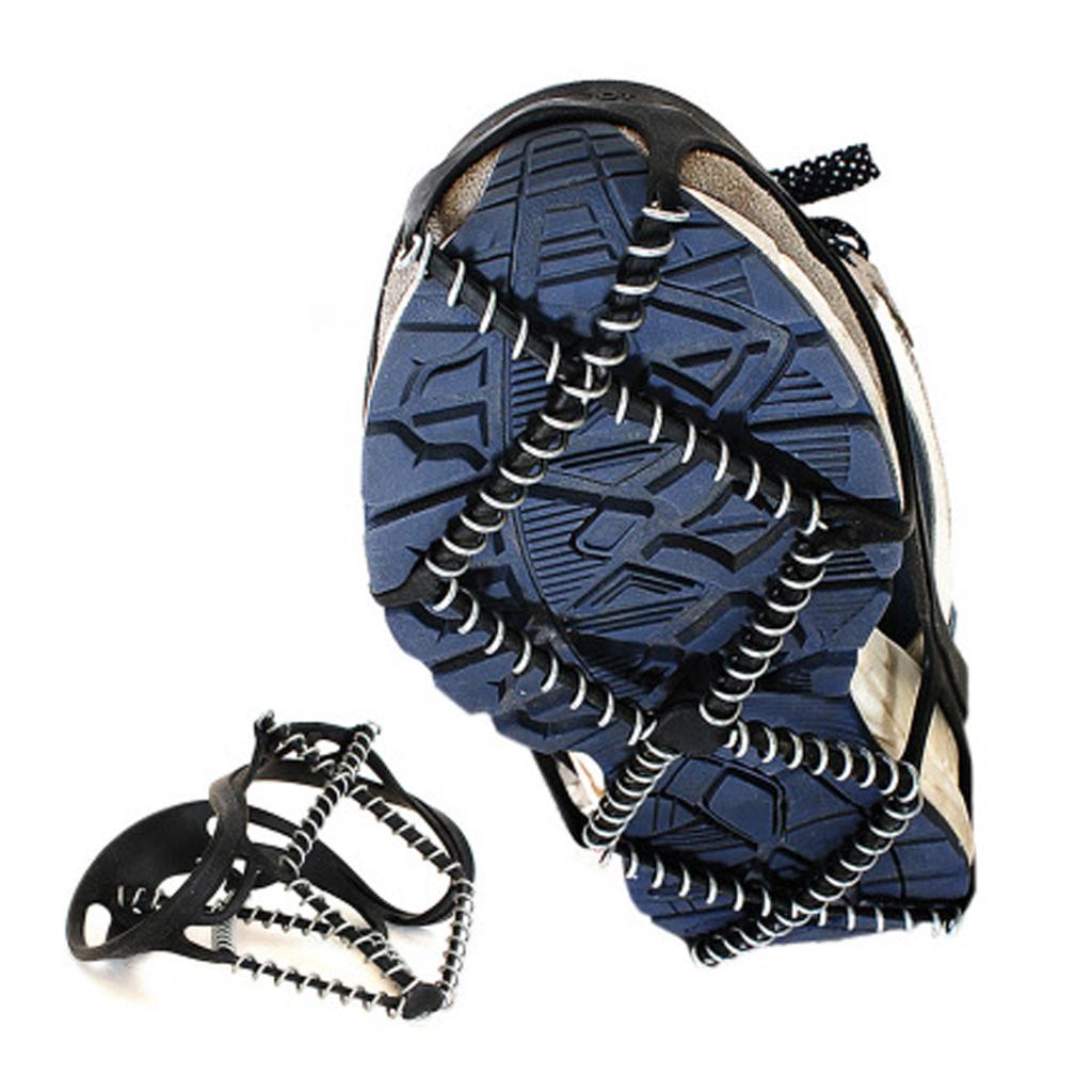 Snow Winter Crampons Ice Cleats Gripper Climbing Spike Shoes Cover Anti Slip